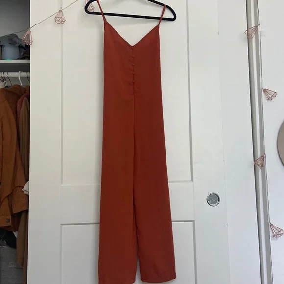Cotton On Pants Jumpsuits Burnt Orange Jumpsuit Poshmark